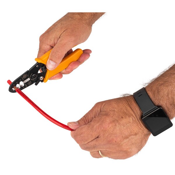Main product image for 4-In-1 Wire Stripper 8-4 AWG with Wire Cutter and Spring Back Action360-631